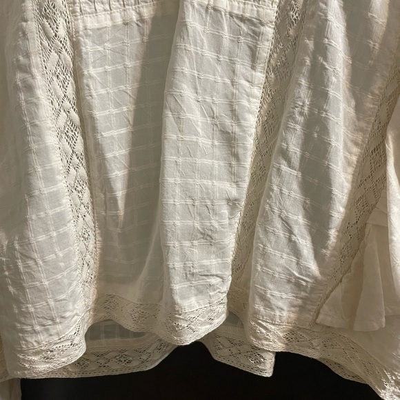 Zara ruffled cropped shirt - Picture 5 of 6